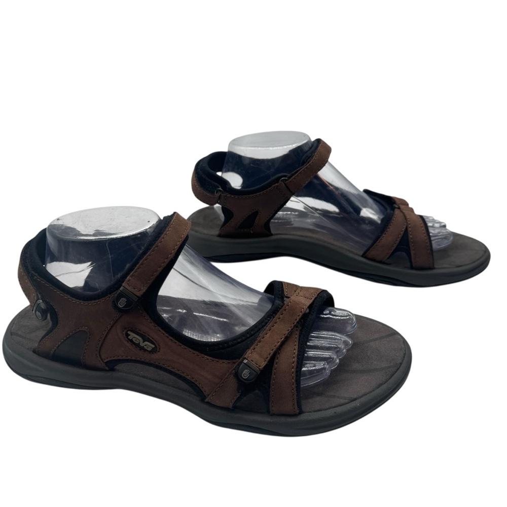 TEVA Women’s Size 11 Neota Brown Sandal Sports Outdoor Hiking Casual Athletic - Picture 9 of 16